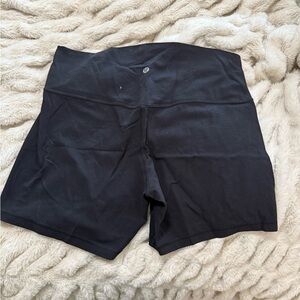 lululemon athletica Women's Black Biker Shorts